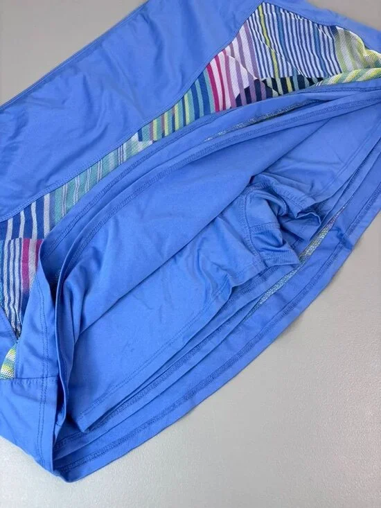 Lucky In Love women's XL periwinkle blue tennis pickleball golf skort skirt - Picture 4 of 7